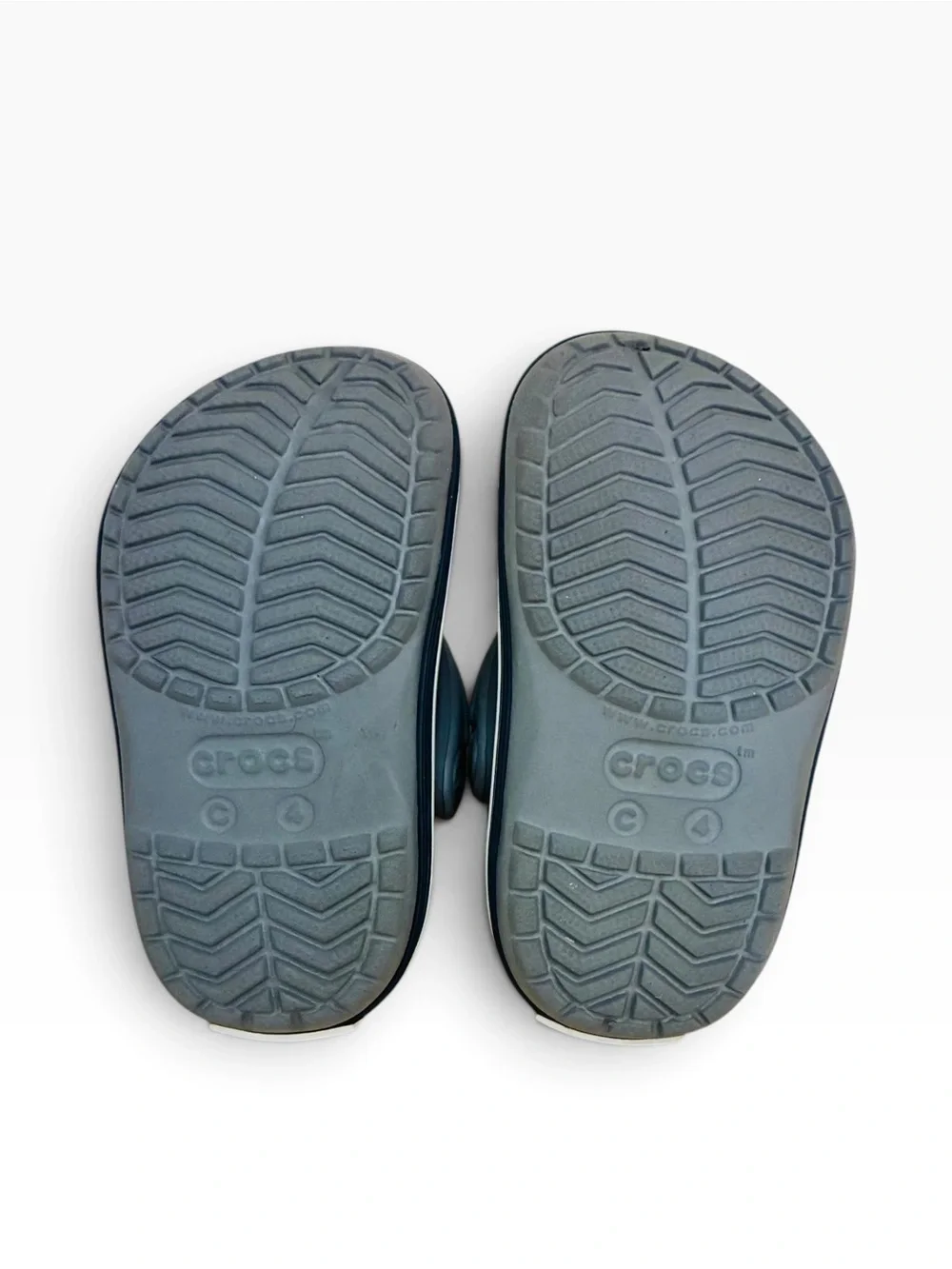 Baby CROCS Grey Classic Toddler size 4